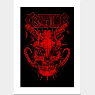 Kreator Red Posters and Art